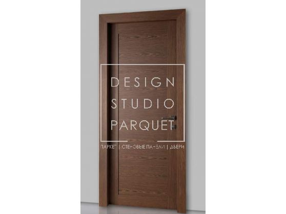 Дверь распашная New Design Porte Metropolis Mart Stam Wood 1913/QQ Rovere Spazzolato Finitura Tabacco